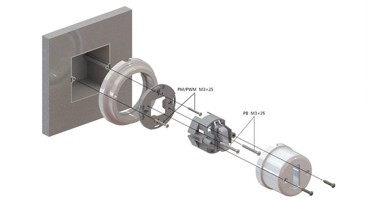 Guía de instalación de interruptores de pared.