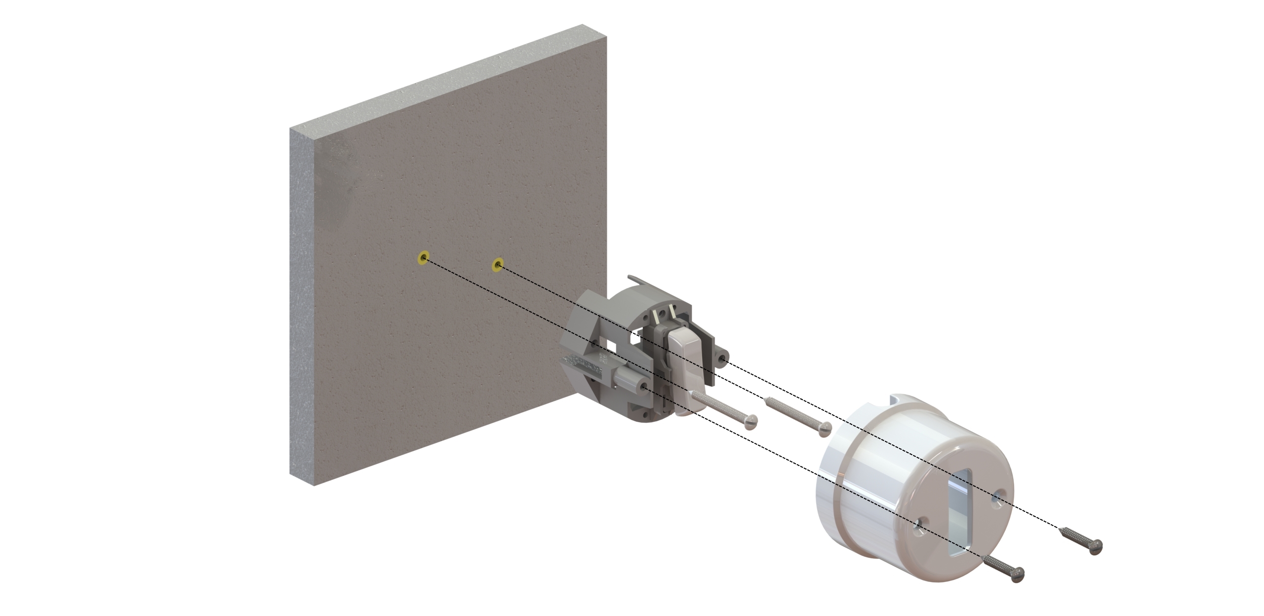 Guía para instalar un interruptor basculante de superficie