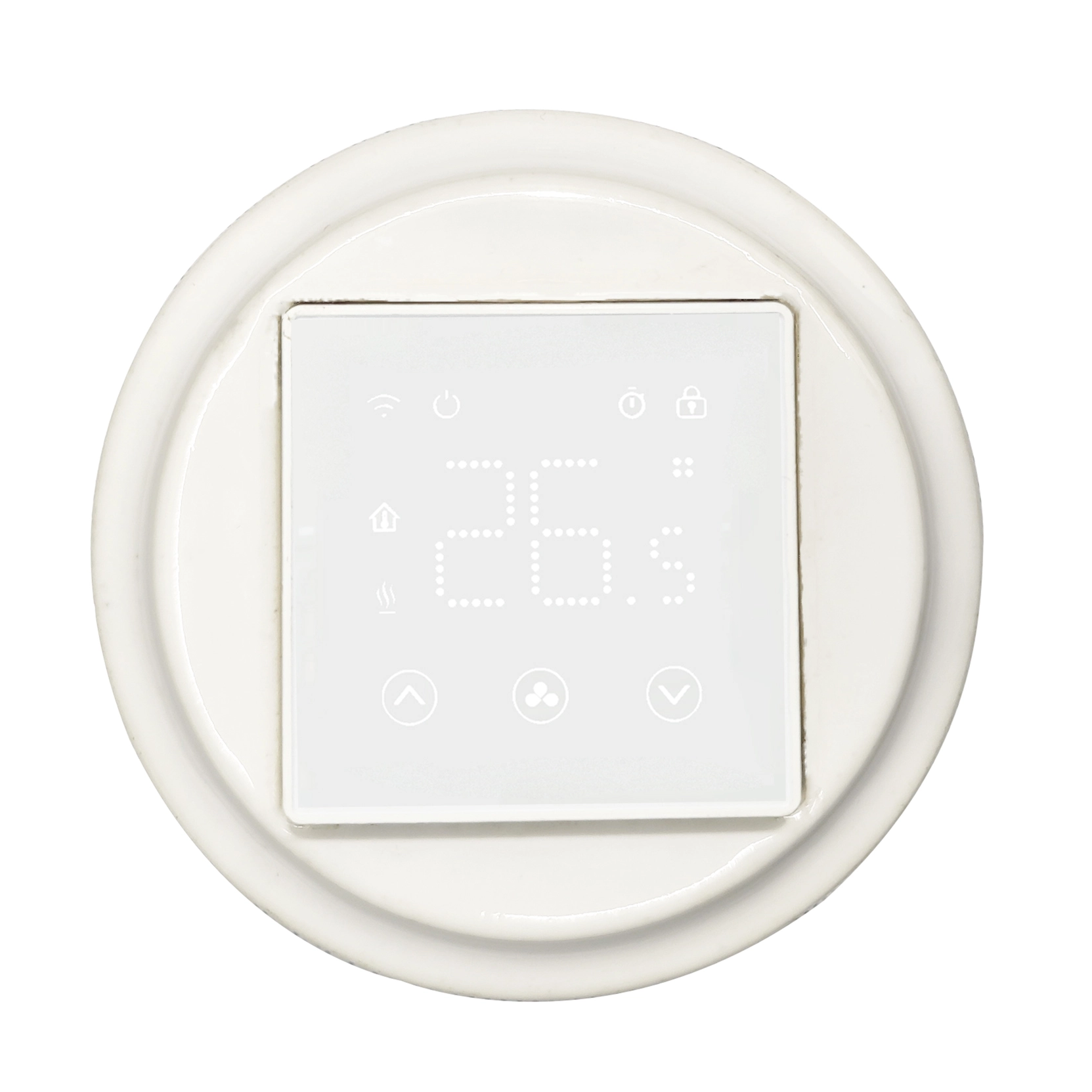 Termostato de calefacción digital Smart Home DHT-23 16A de porcelana con WIFI