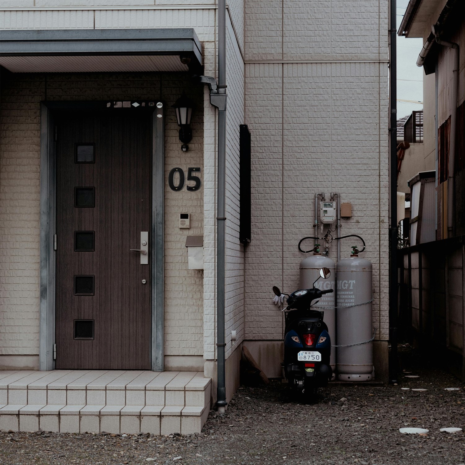 n&uacute;mero de casa de cer&aacute;mica