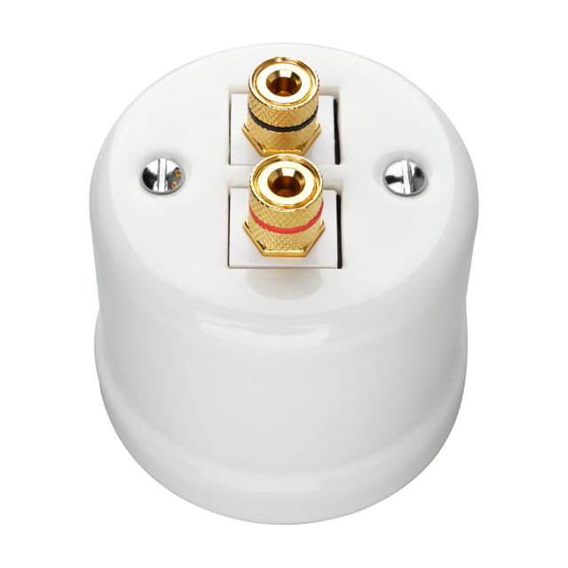 Jack de audio montado en superficie de cerámica premium para la decoración del hogar