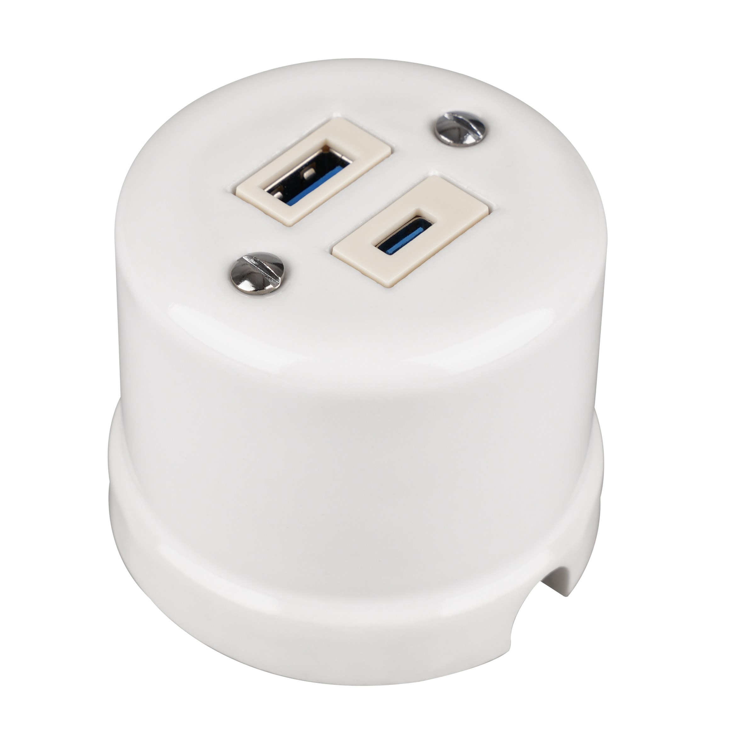  HOPE VINTAGE USB-A+USB-C 20W 5V-4A Montada de carga montada en la superficie