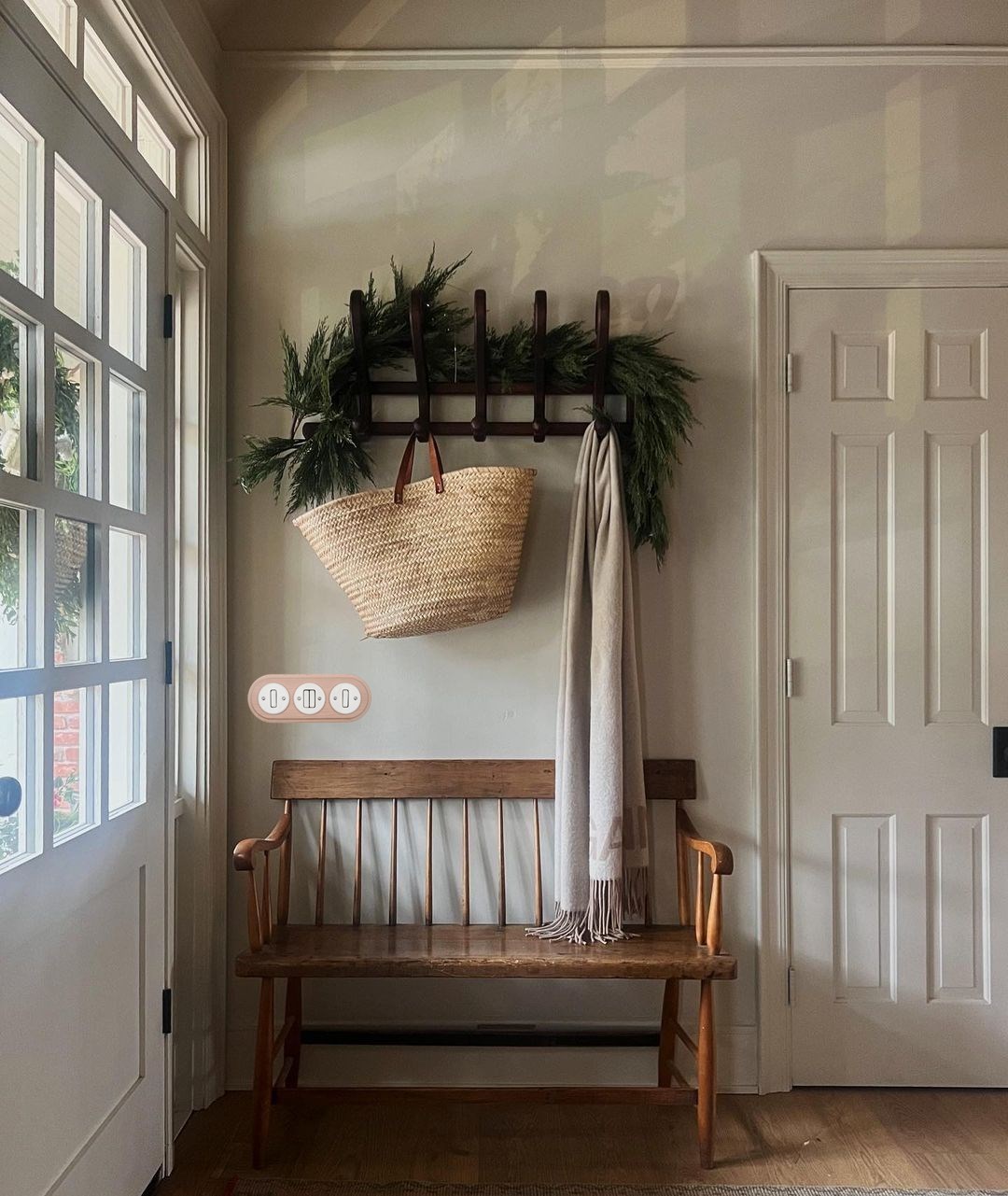 interruptor de pared de cer&aacute;mica